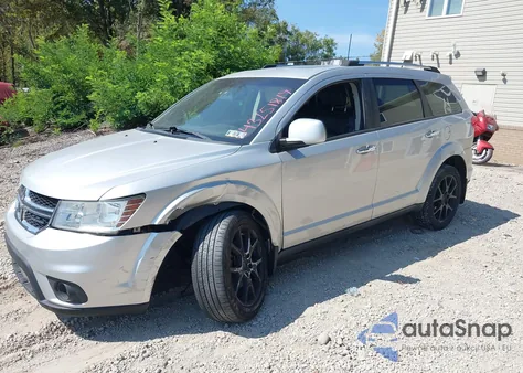 2012 Dodge Journey Crew из США, поврежденный, VIN 3C4PDDDG1CT148408